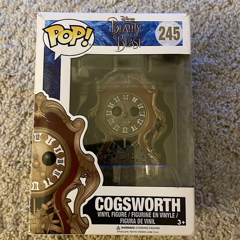 BEAUTY AND THE BEAST COGSWORTH FUNKO POP